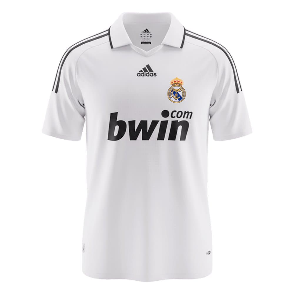 Men's Real Madrid Home Retro Soccer Jersey 2008/09 Men's Real Madrid Home Retro Soccer Jersey 2008/09
