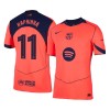 Men's RAPHINHA #11 Barcelona Third Away Authentic Soccer Jersey - UCL 2025/26
