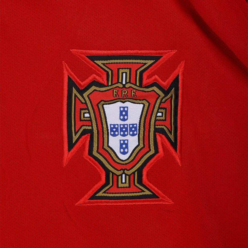 Men's Portugal Home Retro Soccer Jersey 2016