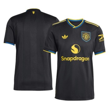 Men's Manchester United Third Away Authentic Soccer Jersey 2025/26 Men's Manchester United Third Away Authentic Soccer Jersey 2025/26