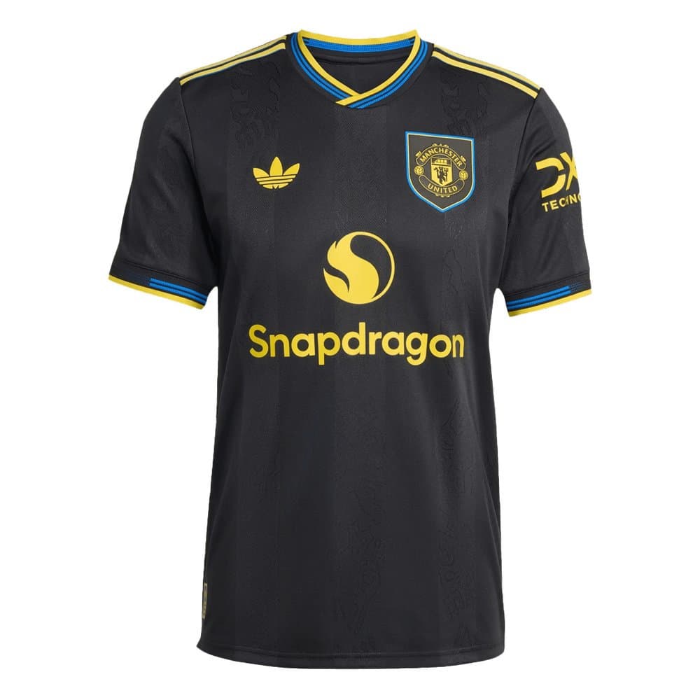 Men's Manchester United Third Away Authentic Soccer Jersey 2025/26 Men's Manchester United Third Away Authentic Soccer Jersey 2025/26