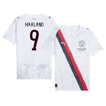 Men's HAALAND #9 Manchester City KidSuper Replica Soccer Jersey World Cup 2025/26