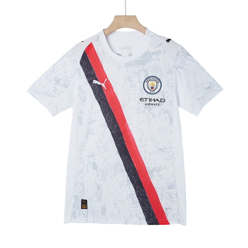 Men's HAALAND #9 Manchester City KidSuper Replica Soccer Jersey World Cup 2025/26