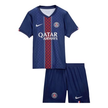 Kid's PSG Home Soccer Jersey Kit 2025/26