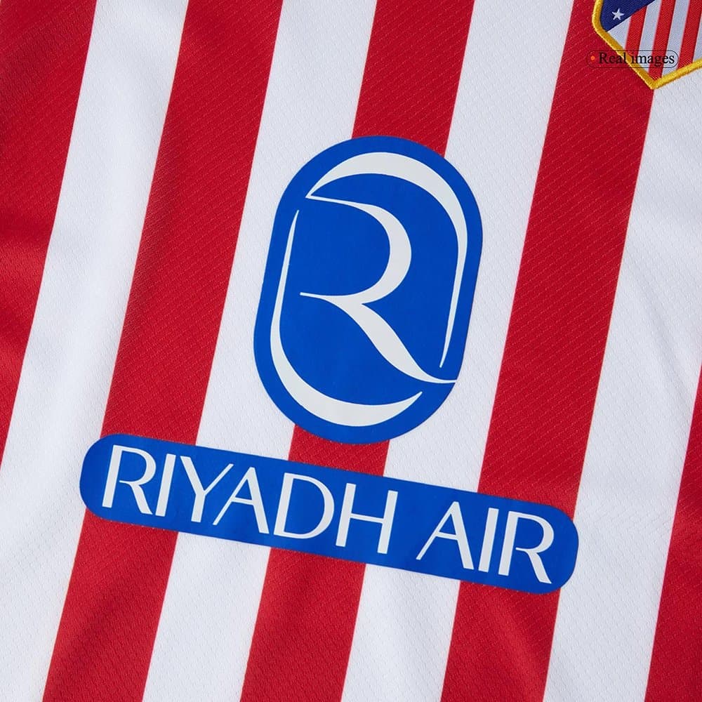 Kid's Atletico Madrid Home Soccer Jersey Kit 2025/26 Kid's Atletico Madrid Home Soccer Jersey Kit 2025/26