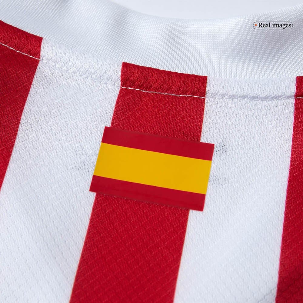 Kid's Atletico Madrid Home Soccer Jersey Kit 2025/26 Kid's Atletico Madrid Home Soccer Jersey Kit 2025/26