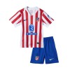 Kid's Atletico Madrid Home Soccer Jersey Kit 2025/26 Kid's Atletico Madrid Home Soccer Jersey Kit 2025/26