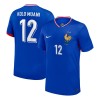 Men's KOLO MUANI #12 France Home Replica Soccer Jersey 2024