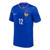 Men's KOLO MUANI #12 France Home Replica Soccer Jersey 2024