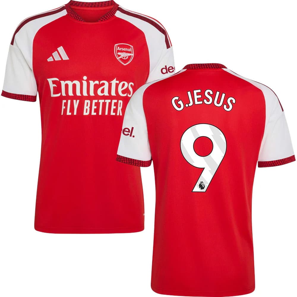 Kid's G.JESUS #9 Arsenal Home Replica Jersey 2026/27