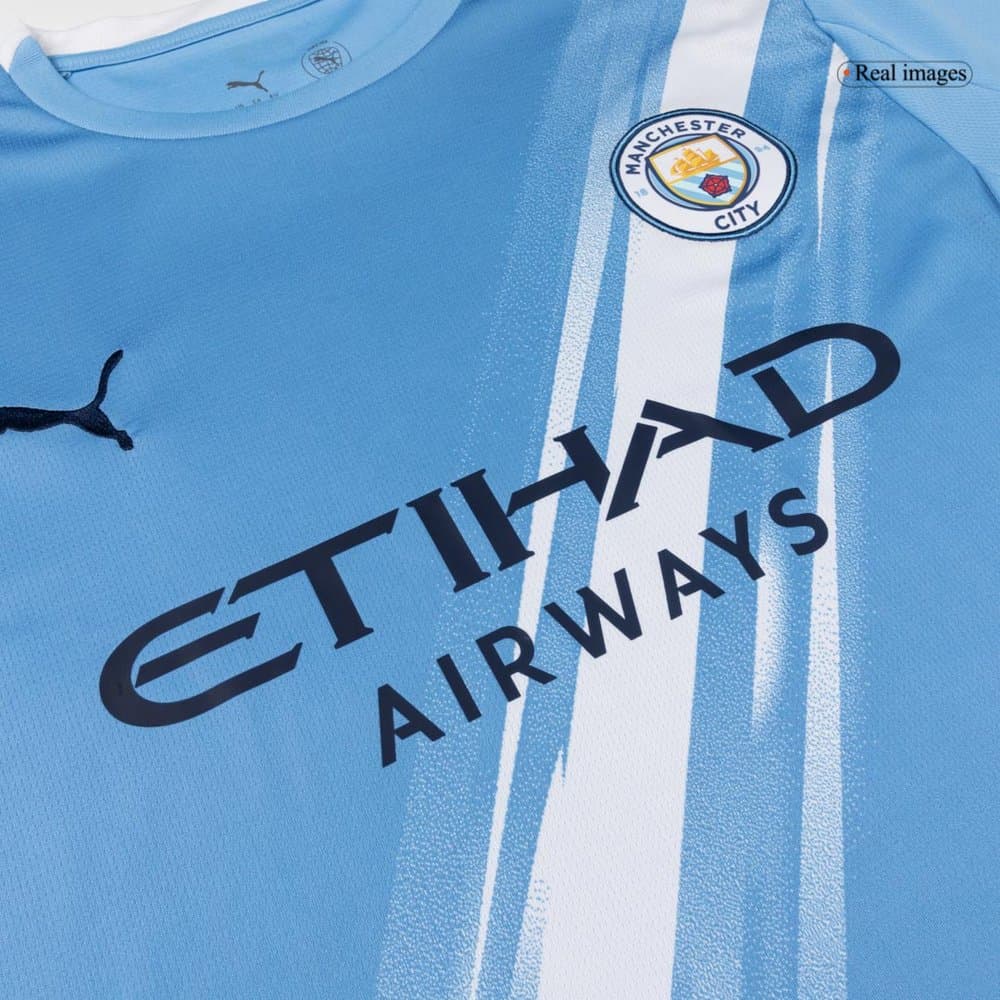 Men's Manchester City Home Jersey Full Kit 2025/26 Men's Manchester City Home Jersey Full Kit 2025/26