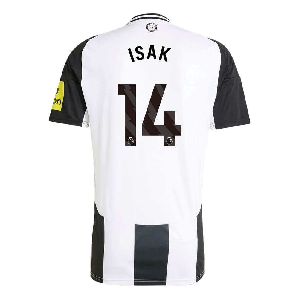 Men's ISAK #14 Newcastle United Home Replica Soccer Jersey 2024/25 Men's ISAK #14 Newcastle United Home Replica Soccer Jersey 2024/25