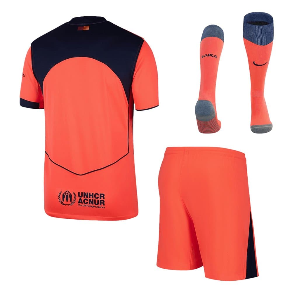 Men's Barcelona Third Away Jersey Full Kit 2025/26 Men's Barcelona Third Away Jersey Full Kit 2025/26