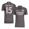 Men's ARDA GÜLER #15 Real Madrid Third Away Authentic Soccer Jersey 2024/25