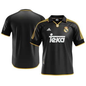 Men's Real Madrid Away Retro Soccer Jersey 1999/01