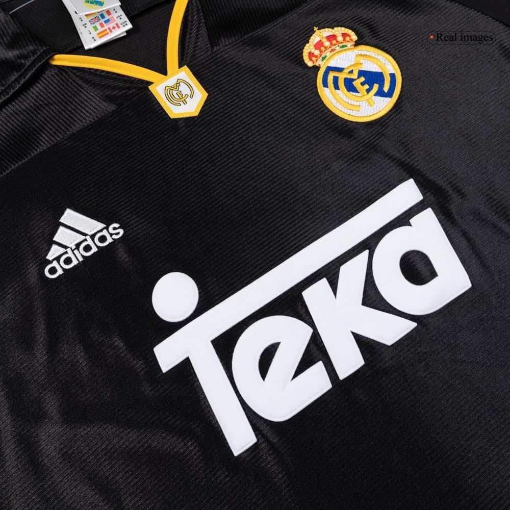 Men's Real Madrid Away Retro Soccer Jersey 1999/01