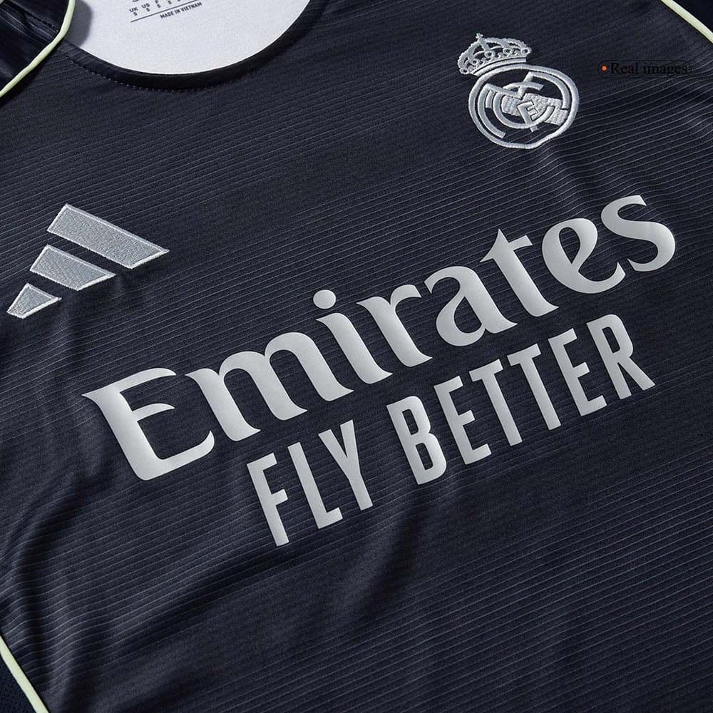 Men's Real Madrid Away Replica Soccer Jersey 2025/26 Men's Real Madrid Away Replica Soccer Jersey 2025/26