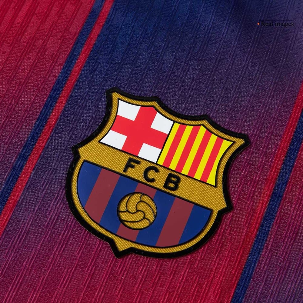 Men's Barcelona Home Authentic Soccer Jersey 2025/26 Men's Barcelona Home Authentic Soccer Jersey 2025/26