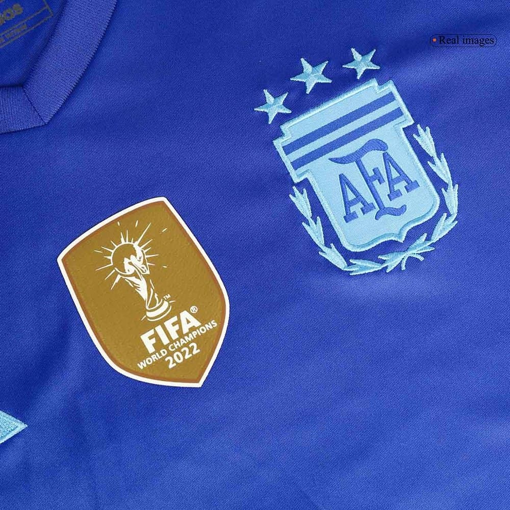 Men's J.ALVAREZ #9 Argentina Away Replica Soccer Jersey 2024