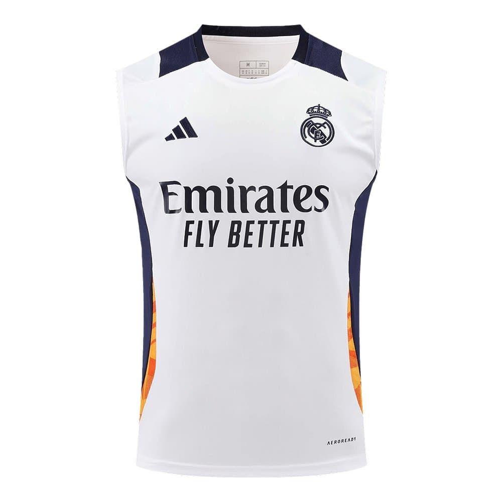 Men's Real Madrid Pre-Match Sleeveless Top 2024/25