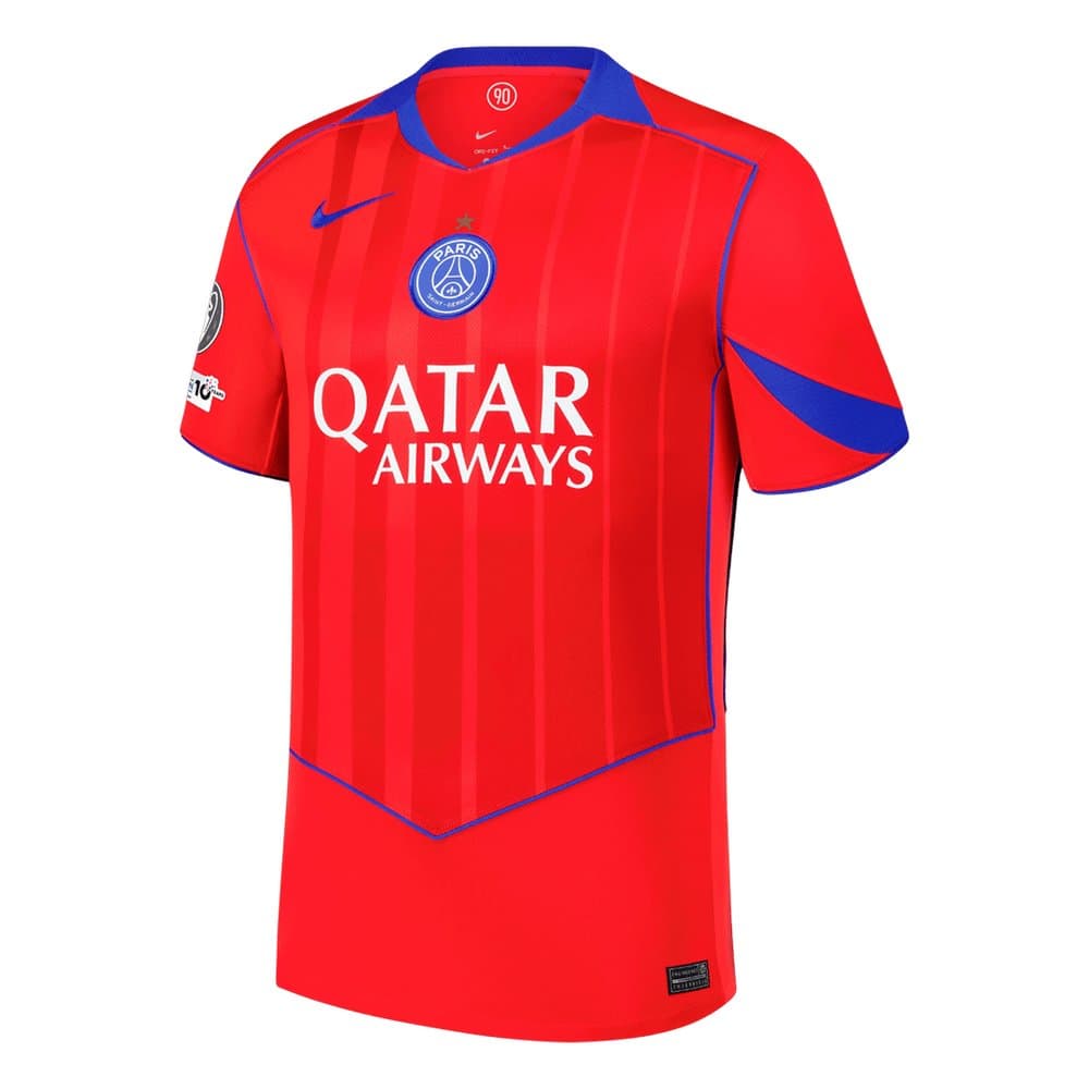Men's PSG Third Away Replica Soccer Jersey Eiffel Star 2025/26 Men's PSG Third Away Replica Soccer Jersey Eiffel Star 2025/26
