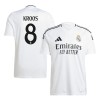 Men's KROOS #8 Real Madrid Home Replica Soccer Jersey 2024/25