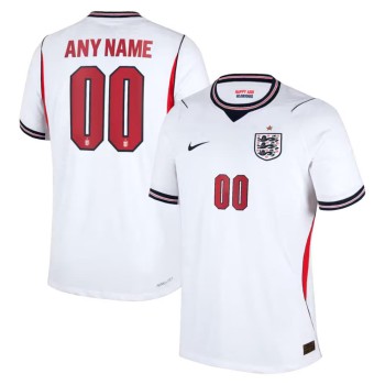 Men's England Home Match Authentic Custom Jersey World Cup 2026