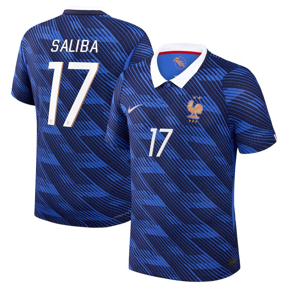 Kid's William Saliba #17 France Home Match Authentic Jersey World Cup 2026 Kid's William Saliba #17 France Home Match Authentic Jersey World Cup 2026