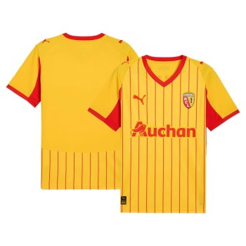 Men's RC Lens Home Replica Soccer Jersey 2025/26