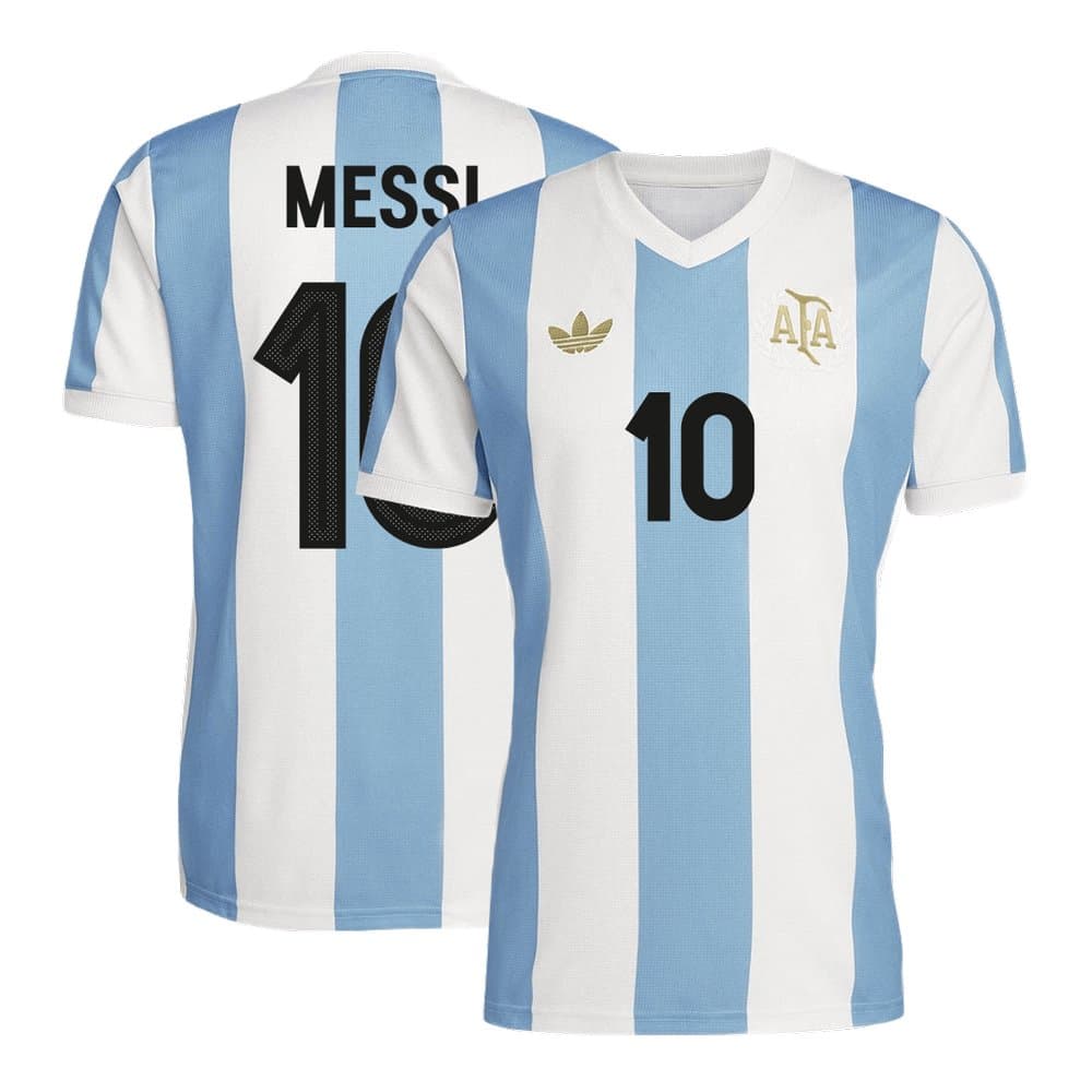 Men's MESSI #10 Argentina Replica Soccer Jersey - 50th Anniversary 2024 Men's MESSI #10 Argentina Replica Soccer Jersey - 50th Anniversary 2024