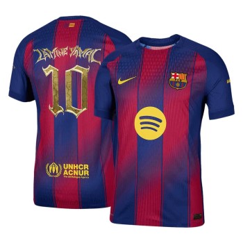 Men's LAMINE YAMAL #10 Barcelona Home Authentic Jersey Kopa Trophy Edition 2025/26 Men's LAMINE YAMAL #10 Barcelona Home Authentic Jersey Kopa Trophy Edition 2025/26