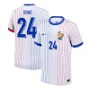 Men's DOUE #24 France Away Replica Soccer Jersey 2024