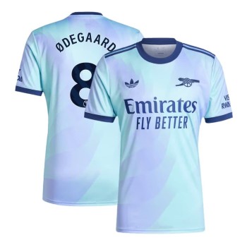 Men's ØDEGAARD #8 Arsenal Third Away Replica Soccer Jersey 2024/25