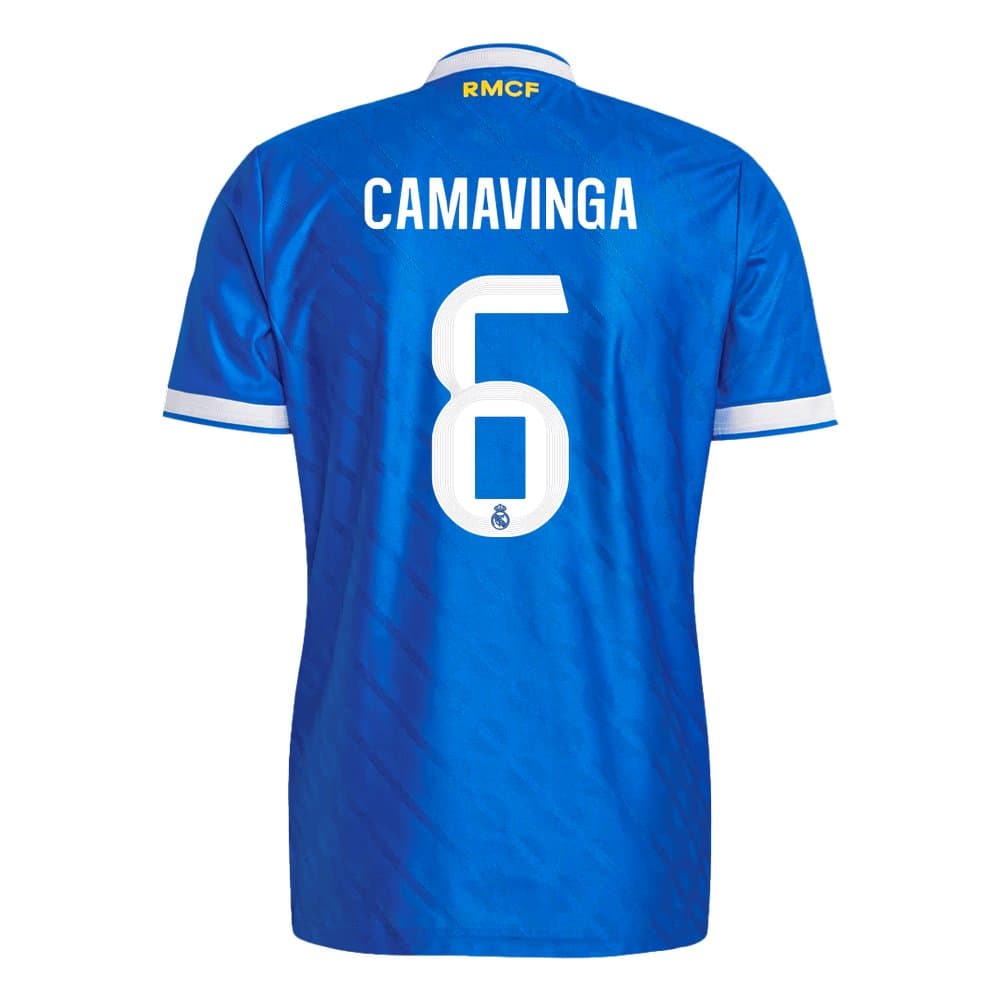 Men's CAMAVINGA #6 Real Madrid Third Away Authentic Soccer Jersey 2025/26 Men's CAMAVINGA #6 Real Madrid Third Away Authentic Soccer Jersey 2025/26
