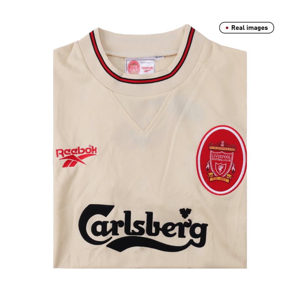 Men's Liverpool Away Retro Soccer Jersey 1996/97 Men's Liverpool Away Retro Soccer Jersey 1996/97