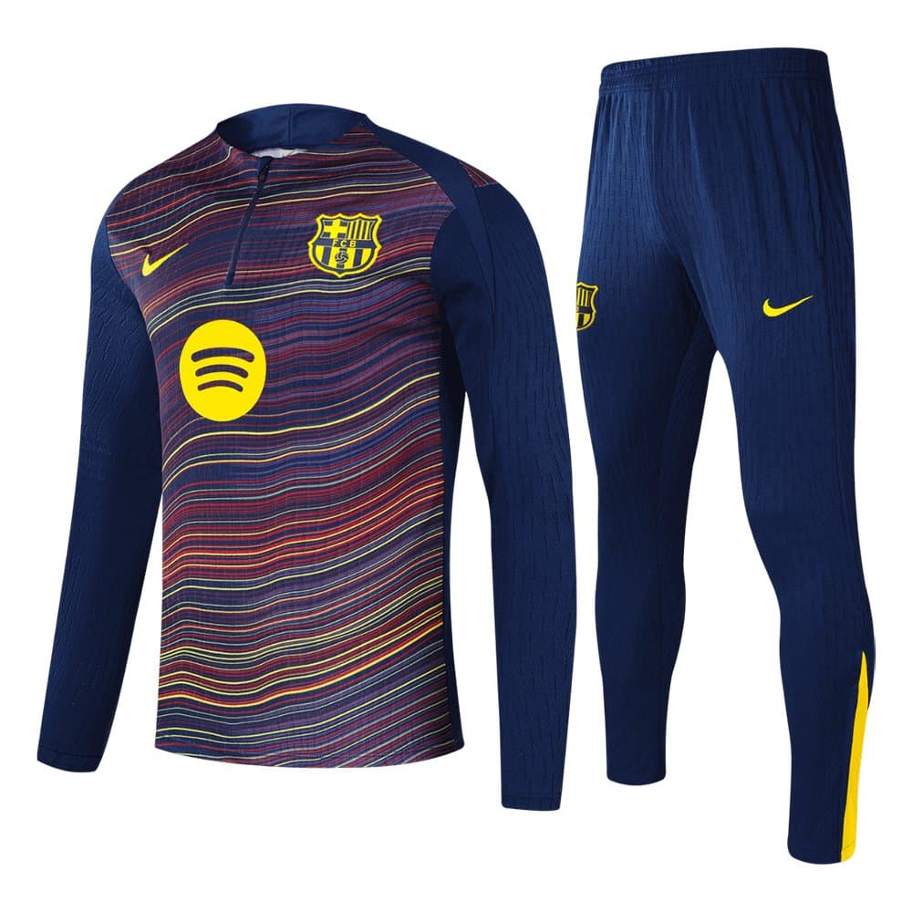 Men's Barcelona 1/4 Zip Tracksuit 2025/26 Men's Barcelona 1/4 Zip Tracksuit 2025/26