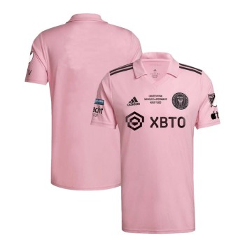 Men's Inter Miami CF Home Replica Soccer Jersey - Leagues Cup Final 2023