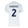Men's DUMFRIES #2 Inter Milan Away Replica Soccer Jersey 2025/26
