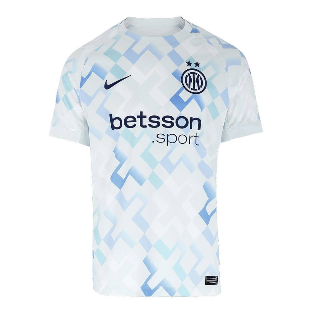 Men's DUMFRIES #2 Inter Milan Away Replica Soccer Jersey 2025/26