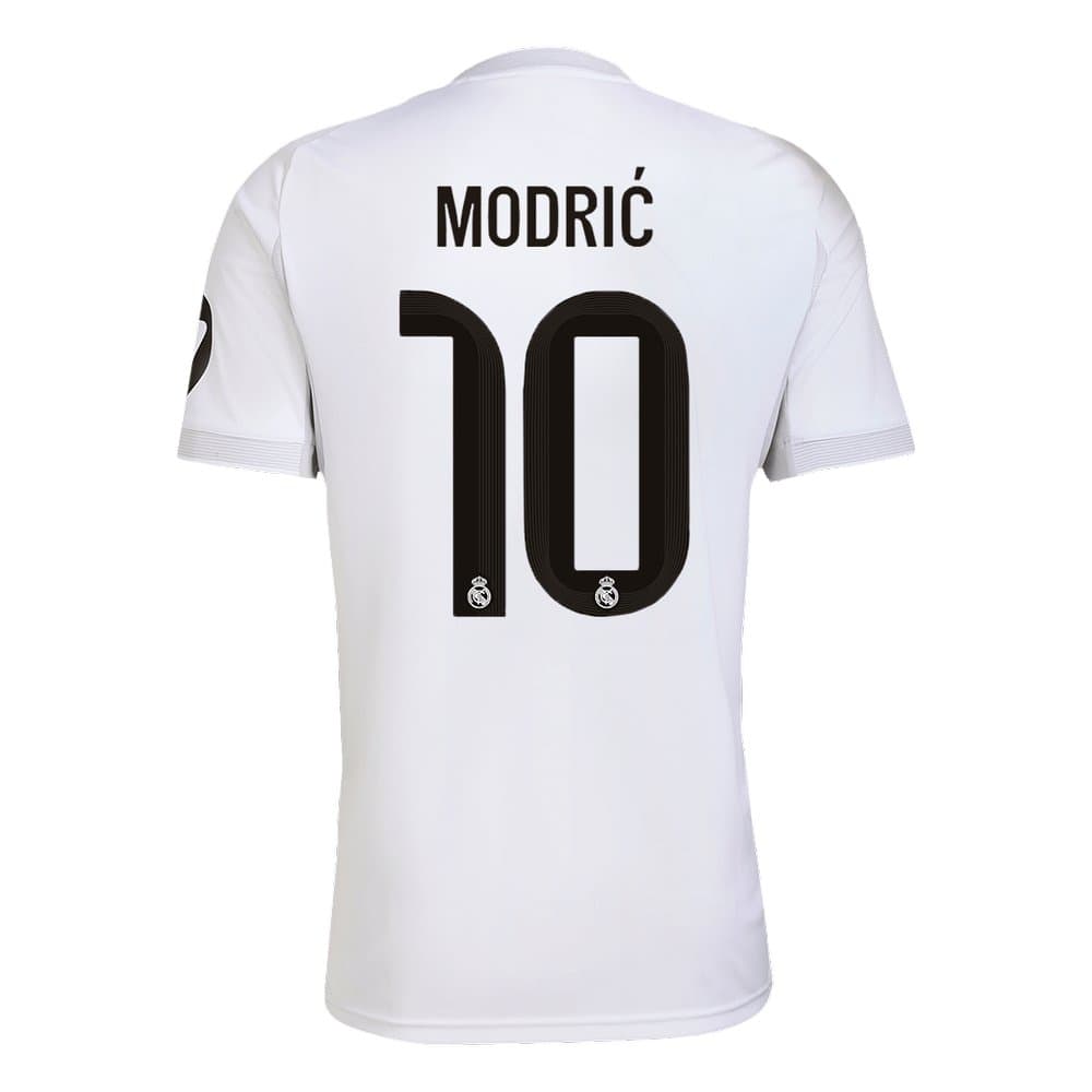 Men's MODRIĆ #10 Real Madrid Home Replica Soccer Jersey 2025/26 Men's MODRIĆ #10 Real Madrid Home Replica Soccer Jersey 2025/26