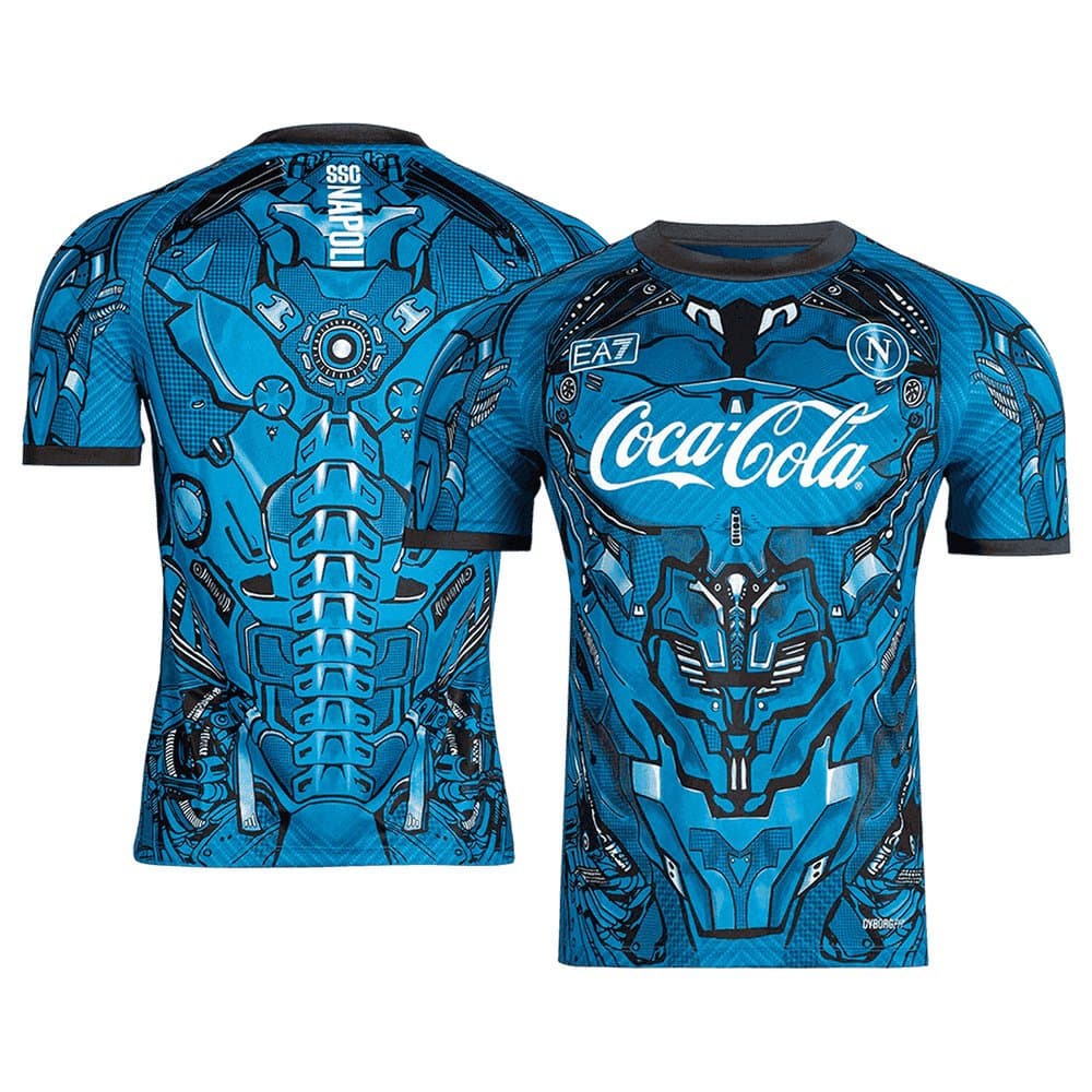 Men's Napoli Pre-Match Replica Soccer Jersey 2025/26 Men's Napoli Pre-Match Replica Soccer Jersey 2025/26