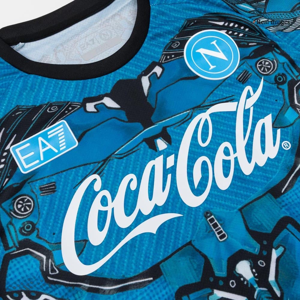 Men's Napoli Pre-Match Replica Soccer Jersey 2025/26 Men's Napoli Pre-Match Replica Soccer Jersey 2025/26