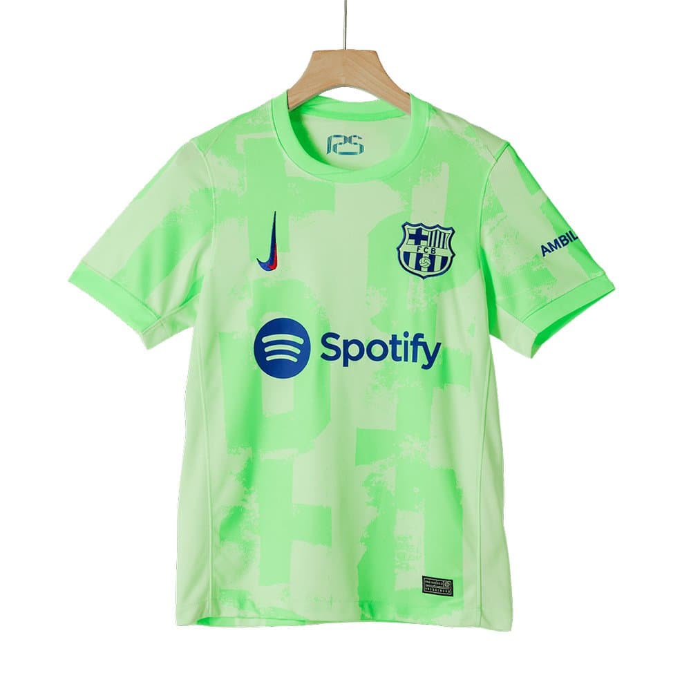 Men's Barcelona Third Away Replica Soccer Jersey 2024/25 Men's Barcelona Third Away Replica Soccer Jersey 2024/25