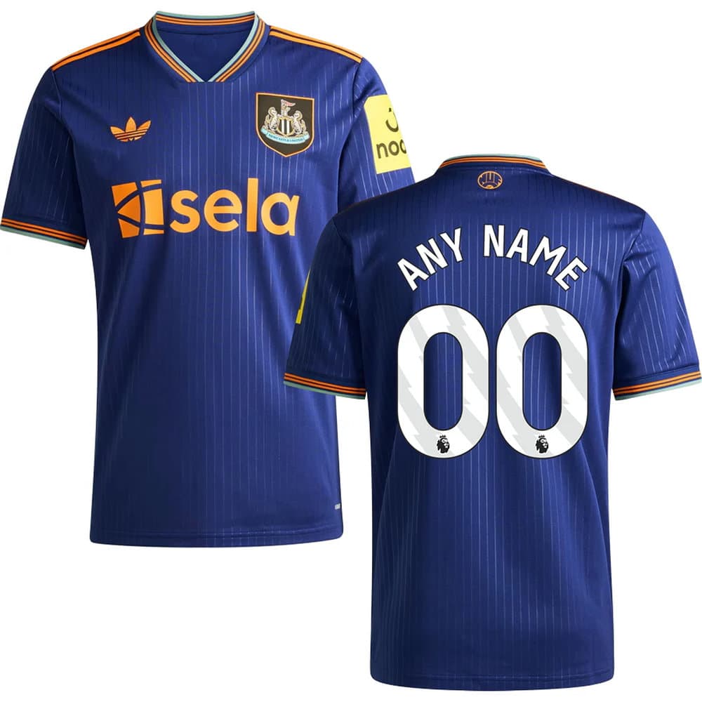 Men's Newcastle United Third Replica Custom Jersey 2025/26