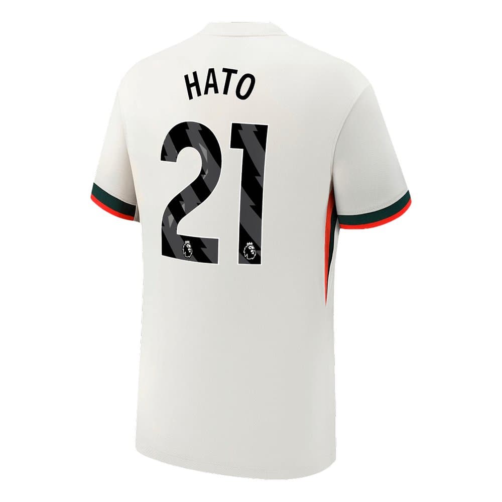 Men's HATO #21 Chelsea Away Replica Soccer Jersey 2025/26 Men's HATO #21 Chelsea Away Replica Soccer Jersey 2025/26