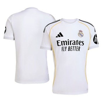 Men's Real Madrid Home Replica Soccer Jersey 2025/26