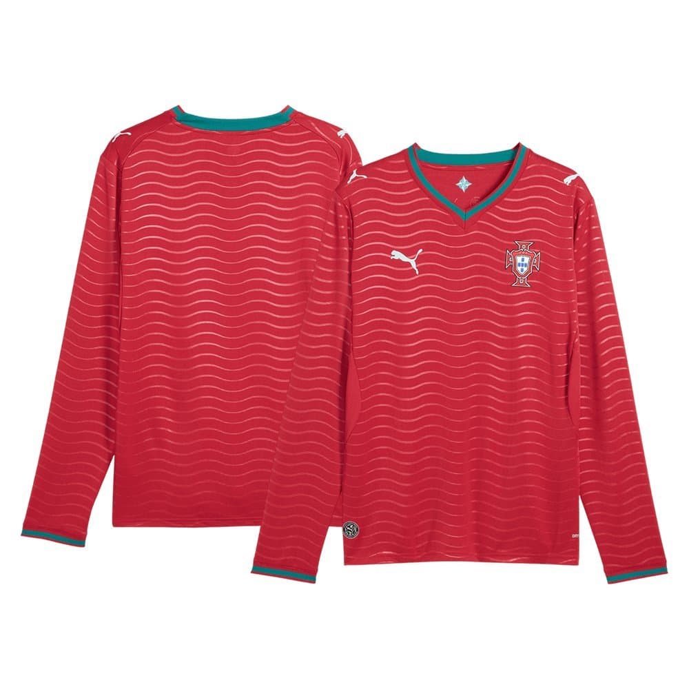 Men's Portugal Home Long Sleeve Jersey World Cup 2026