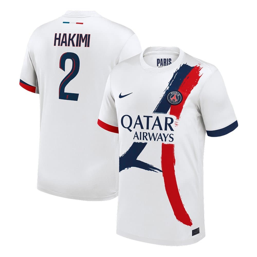 Men's HAKIMI #2 PSG Away Authentic Jersey 2025/26 Men's HAKIMI #2 PSG Away Authentic Jersey 2025/26