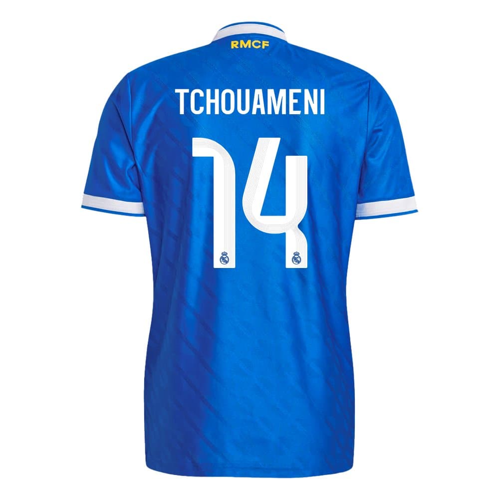 Men's TCHOUAMENI #14 Real Madrid Third Away Authentic Soccer Jersey 2025/26 Men's TCHOUAMENI #14 Real Madrid Third Away Authentic Soccer Jersey 2025/26