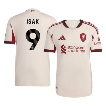 Men's ISAK ##9 Liverpool Away Authentic Soccer Jersey 2025/26 Men's ISAK ##9 Liverpool Away Authentic Soccer Jersey 2025/26